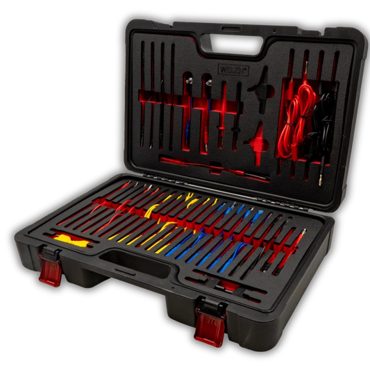 Kit de Cabos para Diagnóstico Elétrico Welzh – 92 Peças